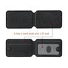 Card Sleeve for iPhone 16/15/14/13/12 for Mag-Safe Wallet Lightweight Magnetic Phone Wallet Faux Leather RFID Blocking Card Holder