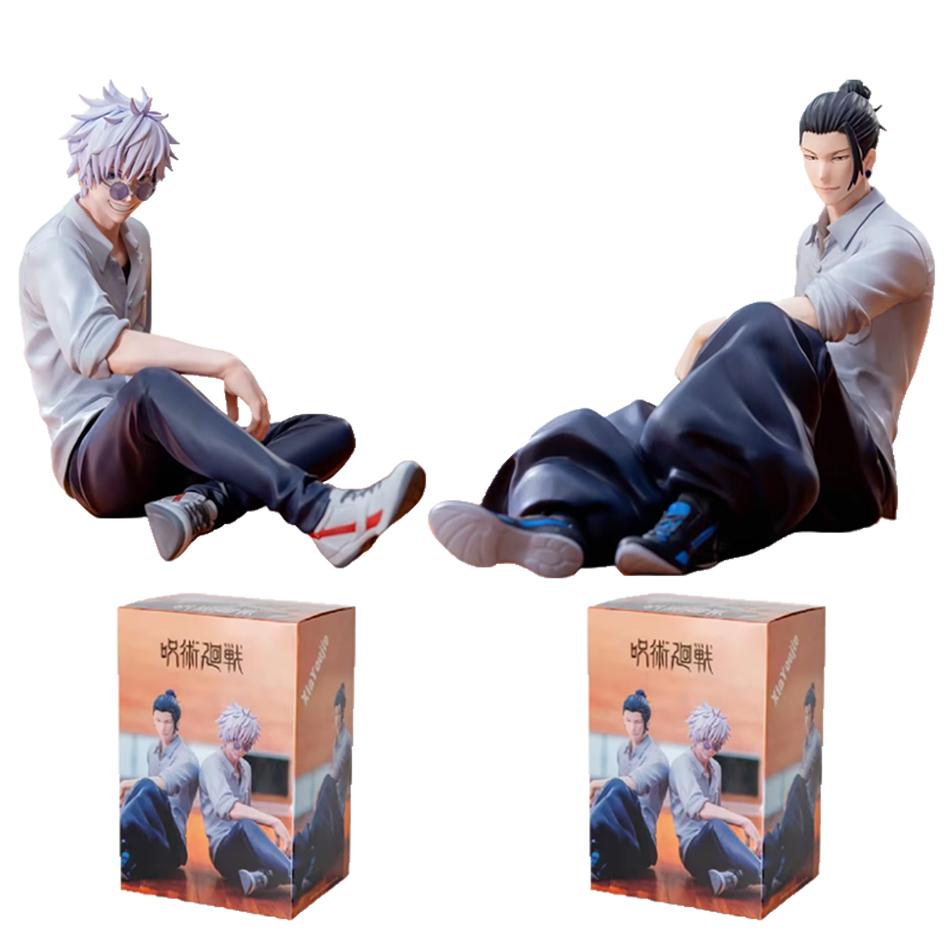 Geschenke Gojo Satoru Anime Jujutsu Kaisen Figur Geto Suguru Yumemirize Sitzende Position Sammlungsmodell Geschenk Spielzeug Actionfigur