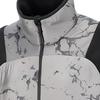 Puma Seasons Tie-Dye Print Half-Zip Stand Collar Long Sleeve Sweatshirt Women Tops Black 522582-01