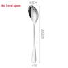 1010 Series 410 Stainless Steel Western Tableware Set – Serving Spoon & Cake Set for Restaurants & Hotels