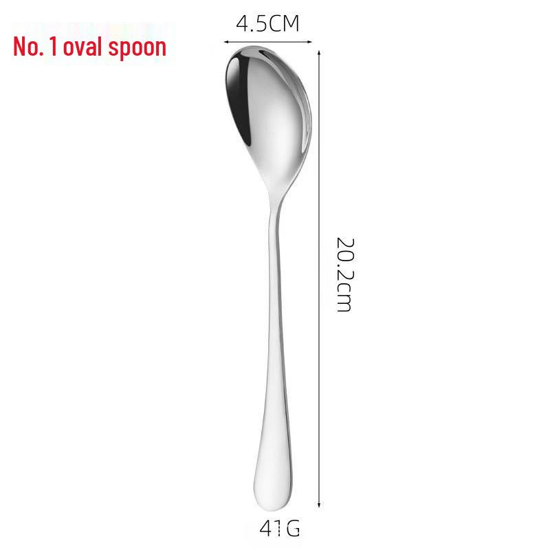 1010 Series 410 Stainless Steel Western Tableware Set – Serving Spoon & Cake Set for Restaurants & Hotels