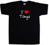 I Love Heart Tonga T-Shirt