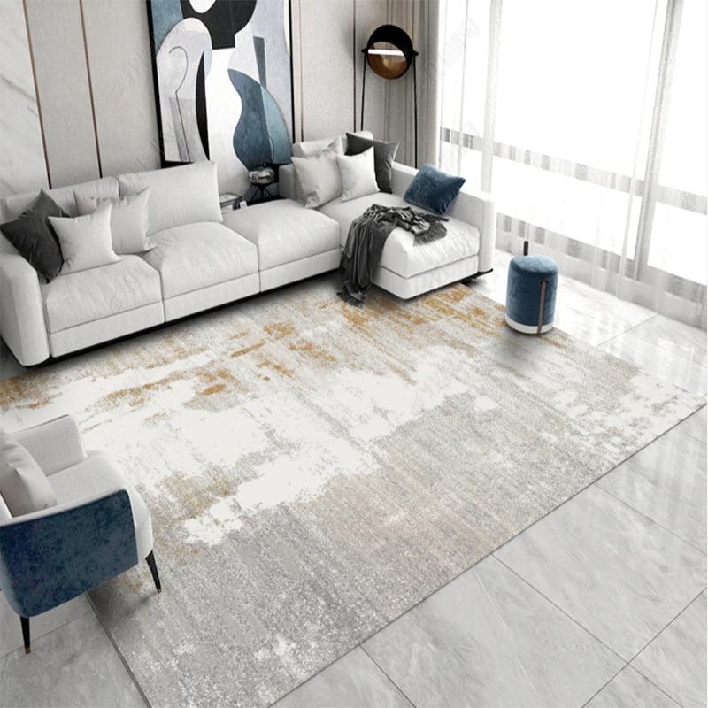 Nordic Living Room Carpet Bedroom Bedside Carpet Fully Covered Coffee Table Floor Mat