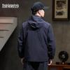 Mark Fairwhale Men's Casual Hooded Jacket