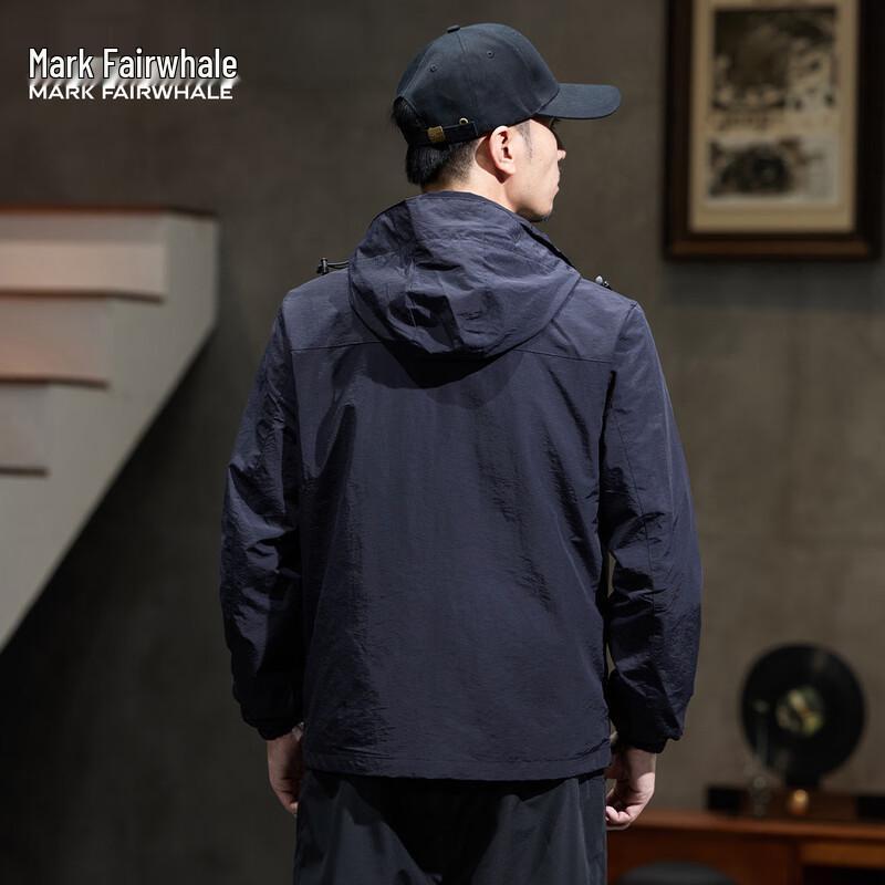 Mark Fairwhale Men's Casual Hooded Jacket