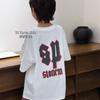 Korean Kids Short Sleeve T Shirt Spring Summer Fashion Loose Fit Top For Boys And Girls