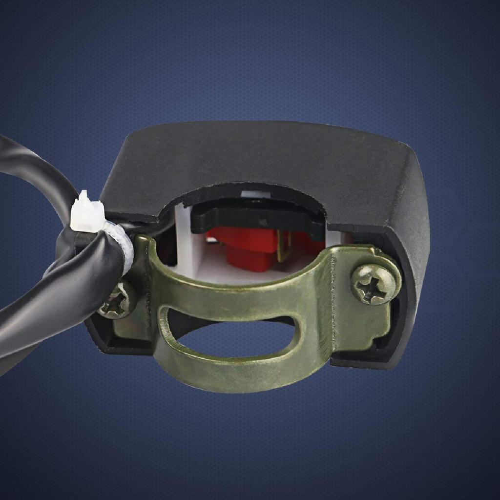 1 Piece Motorcycle Handlebar Switch Handlebar Toggle Switch With On Off Push Button For U5 U7 U2 Motorcycles Scooter Electrombile Motorbike-7/8Inch