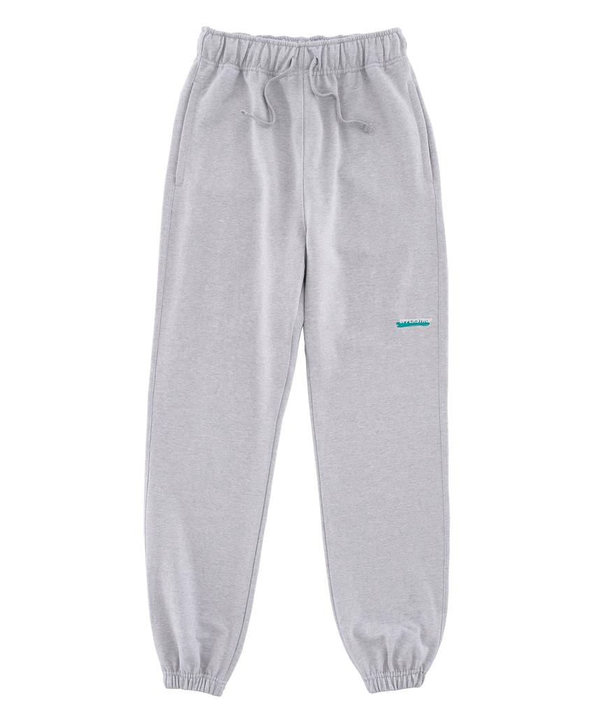 UPPERSTROP [Up9015] Authentic Logo Sweatpants Melange Grey