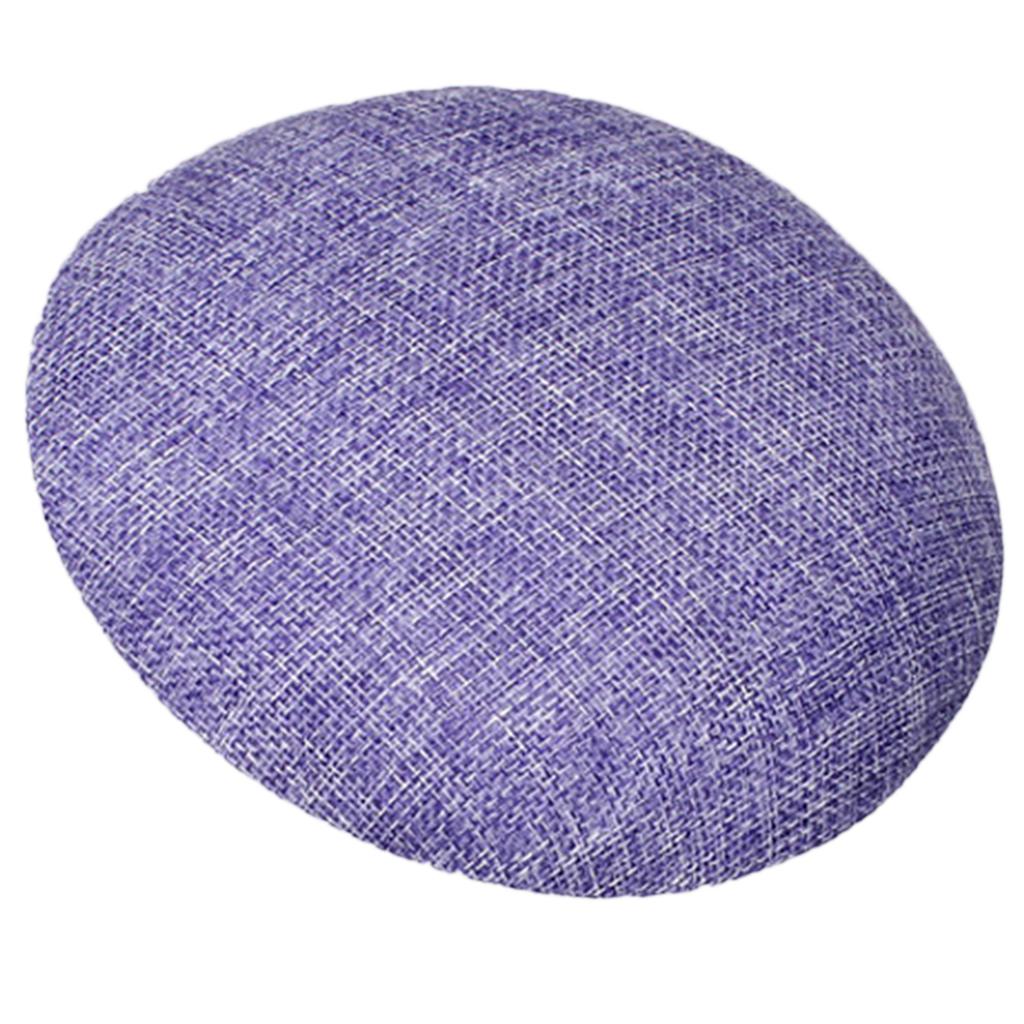 15cm Sinamay Hat Fascinators Hat Base for Women Millinery DIY Accessories Cocktail Teaparty Headpieces Round Hat Base