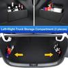 Car Trunk Side Partition For Kia K5 2011-2015 2013 2014 Trunk Storage Partition Multifunction Storage Box Organizer Auto Parts