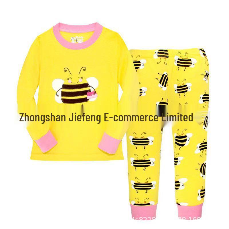 2025 Dinosaur Pattern Kids Homewear Set - Children's Clothing