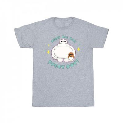 Herren Big Hero 6 Baymax Hugs Everyday T-Shirt