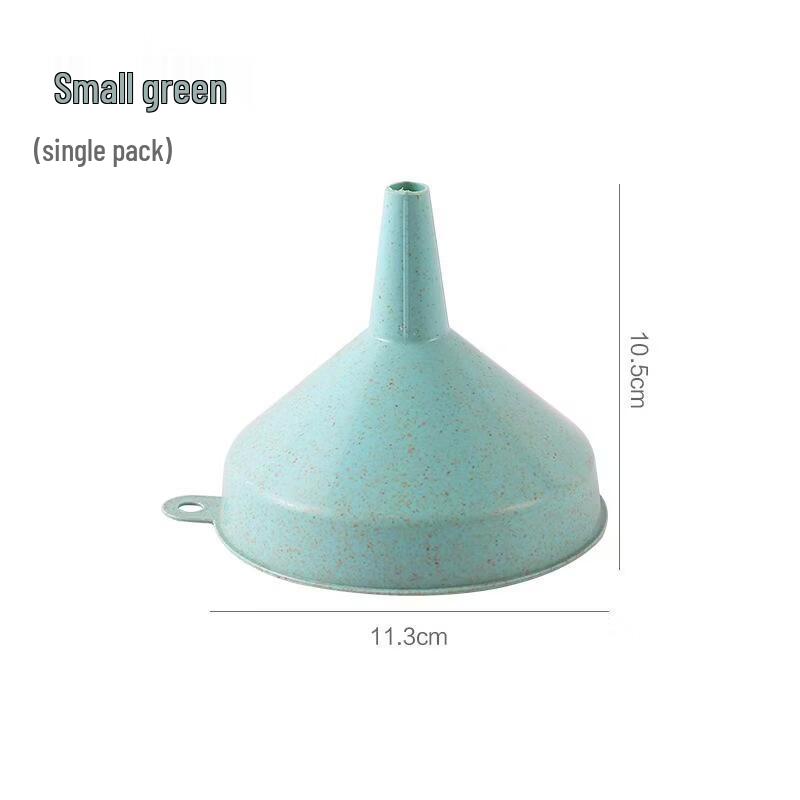 

SEE KEAN Small Green Plastic Funnel Set (2-Pack)