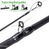 Wędka 2.1M 2.4M Wędka odlewnicza Wędka spinningowa Przenośna ultralekka wędka Wędka podróżna