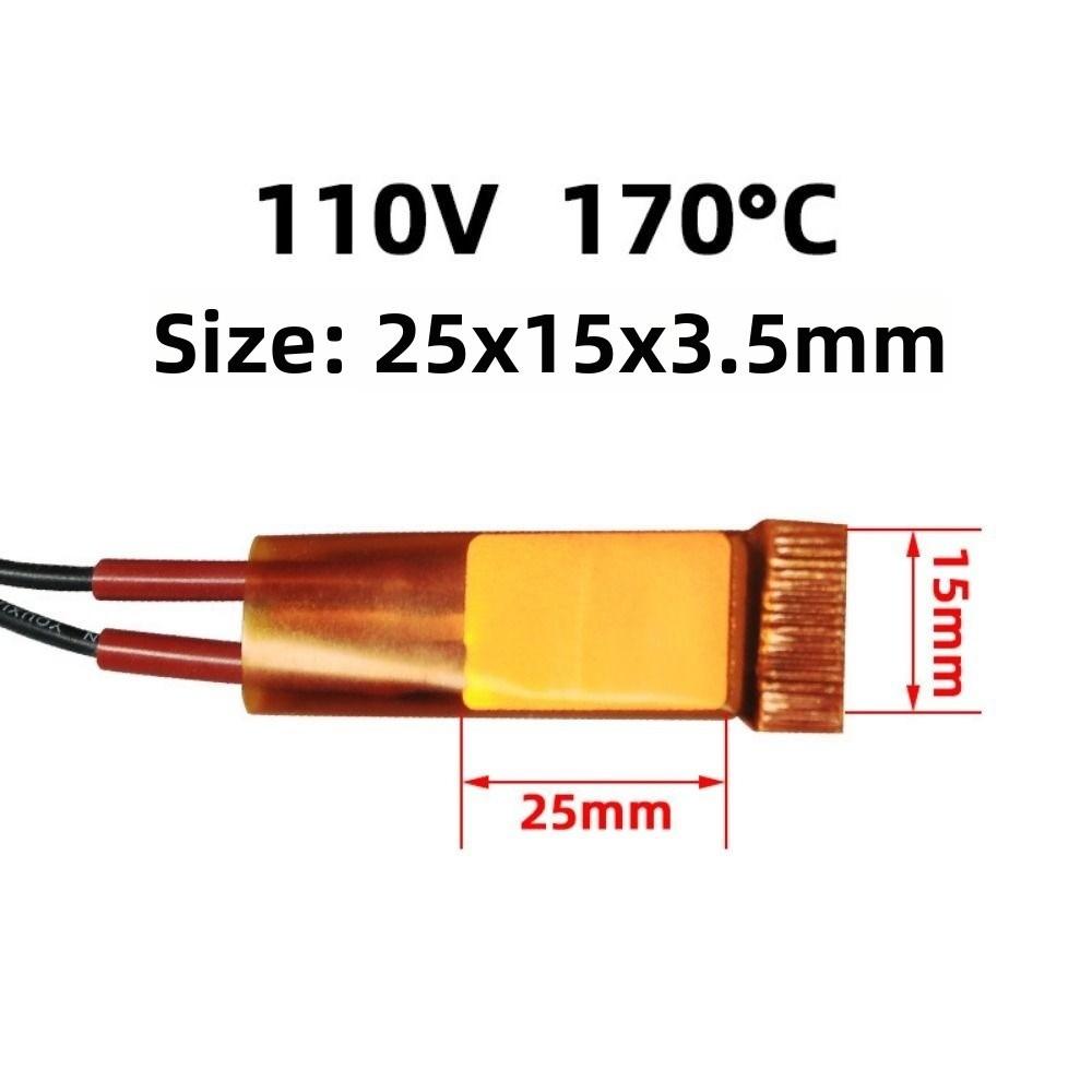 60-270 Degrees Heating Element 12V 24V 110V 220V Curlers Heater  For Miniature Heating