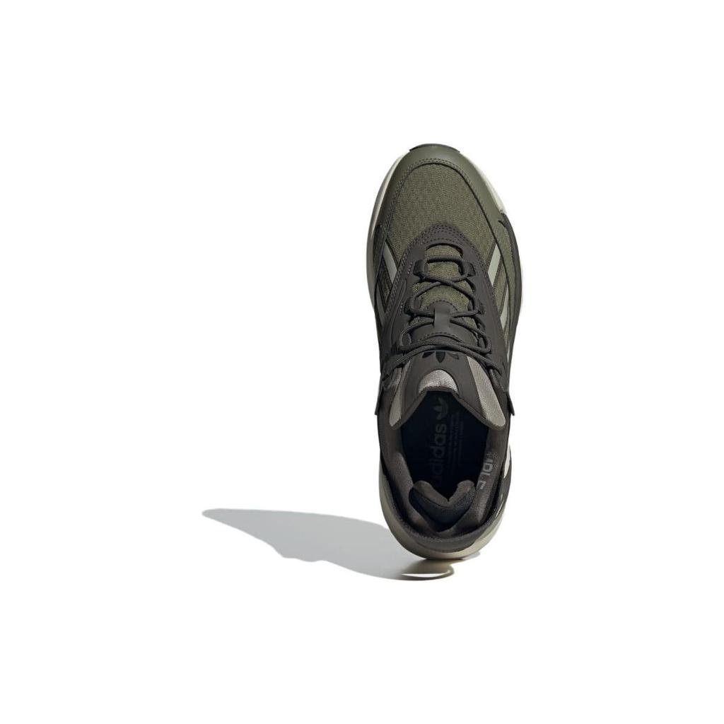 Adidas Ozmorph Focus Olive Unisex Sneakers Green Silver-Pebble Shadow-Olive IE2025