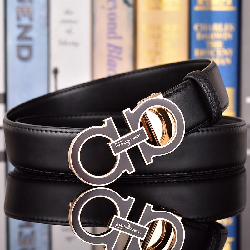 Salvatore Ferragamo Herrebelte Luksusmerke Designerbelte Dress Jeans Formell Merke