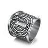 Exorcist Holy Brand Stainless Steel Ring Ring Mighty Exorcist Pulling Finger