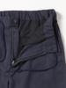 Beams Heart Men's Polymelange Twill Wide-Leg Pants, Navy, XL