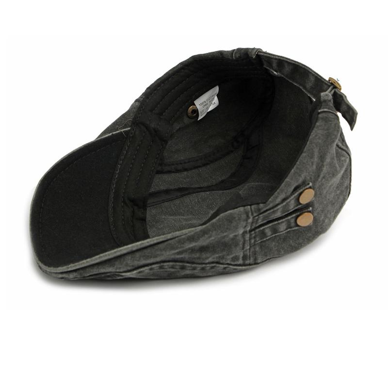 Cotton Beret British Vintage Forward Cap Men's Newsboy Cap