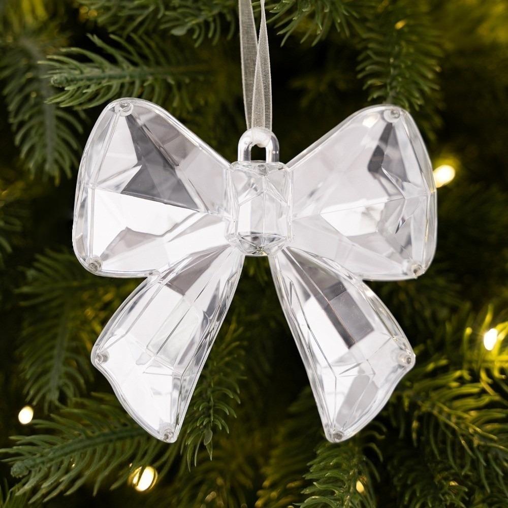 Snowflake Christmas Tree Crystal Decor Acrylic Home Decor Christmas Hanging Home Decoration