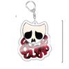 DIGITALER ZIRKUS Magischer Acryl Baby Schlüsselanhänger Schmuck Campusbezogenes Produkt Kulturelle Kreativität Freund Geschenktüte Anhänger Souvenir