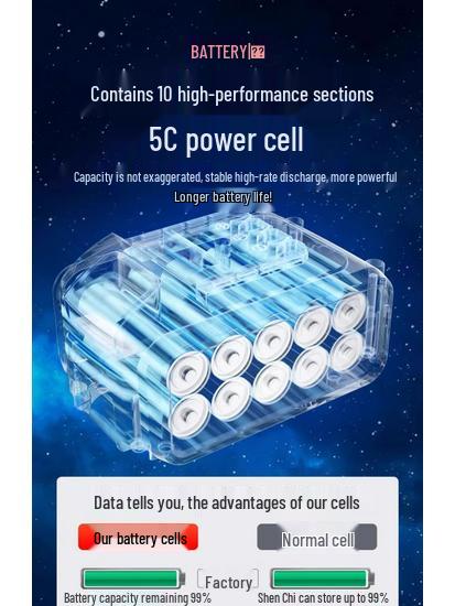 High-Capacity 21V Lithium Battery for Electric Tools and Drills