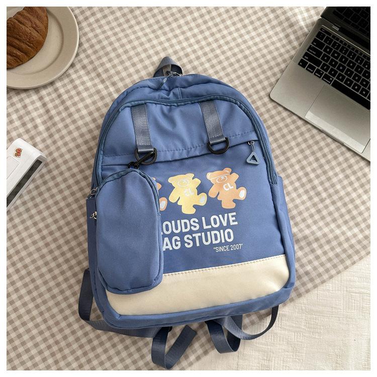 Backpack Large Capacity Junior High School Student School Bag Versatile Leisure Travel College Student Backpack Female