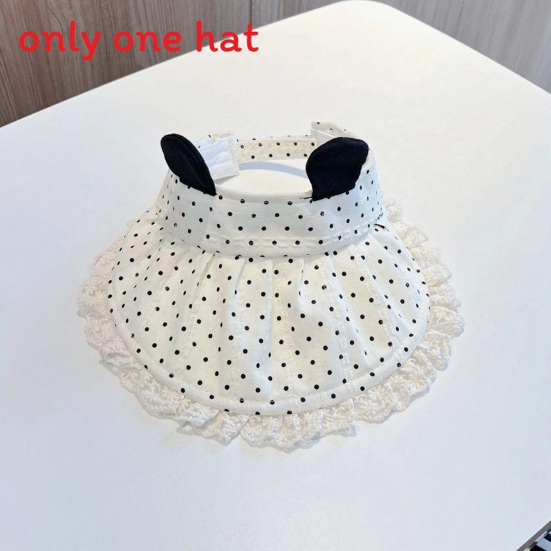 Baby Sun Hat For Summer With Wide Brim And Sun Protection For 6-30 Months Girls