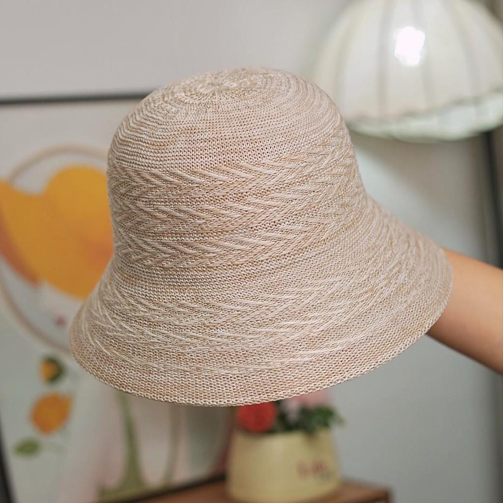 Summer Fashion Bucket Hat With Breathable Polyester And Wide Brim For Women