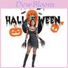 Stunning Angel Wing Zombie Vampire Costume For Women With Dark Fantasy Design