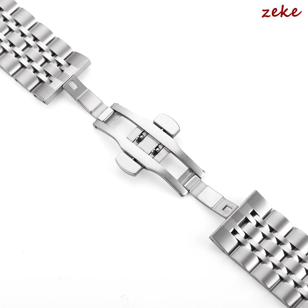 Solidna Stalowa Bransoleta do Zegarka 20mm 22mm Z Paskiem Szybkozamykającym Metalowa Klamra Motylkowa dla Samsung Galaxy Watch 7/6/5/4