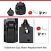 Kit de Tampa do Distribuidor e Rotor Headerbs Serve para 283 305 307 327 350 400 454