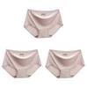 3 PCS/Set Seamless Women's Panties Sports Breathable Underwear Girls Comfort Briefs Skin-Friendly Lingerie Female Underpants
