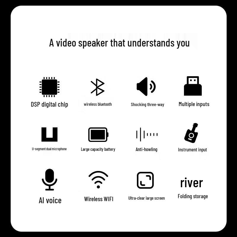 SAST Professional KTV & Meeting All-in-One Audio System ST-2118 CN plug (adapter included)