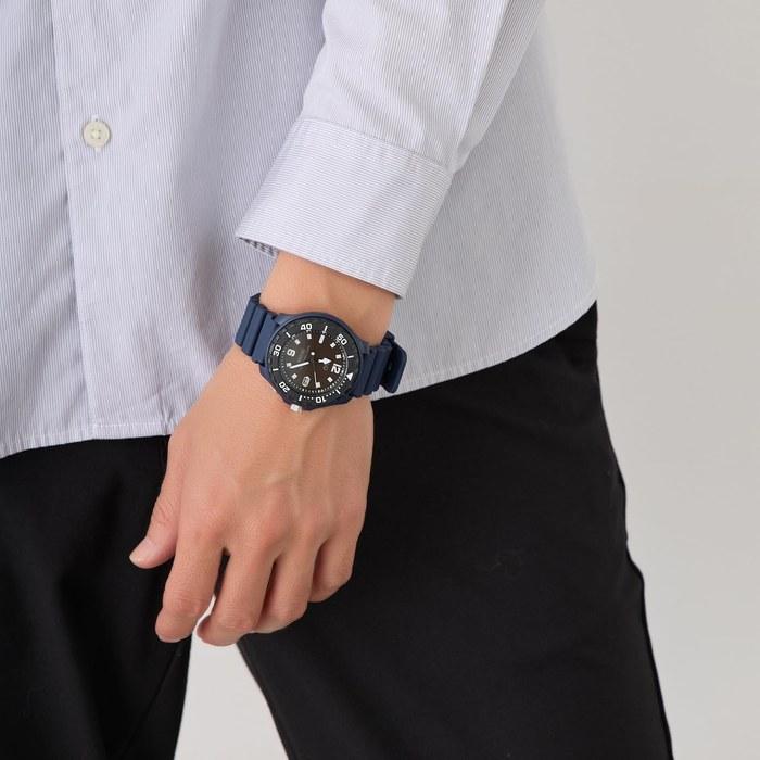 [Citizen Q&Q] Watch Analog Radio Solar Waterproof Date Urethane Band D02A-002VK Men's Navy