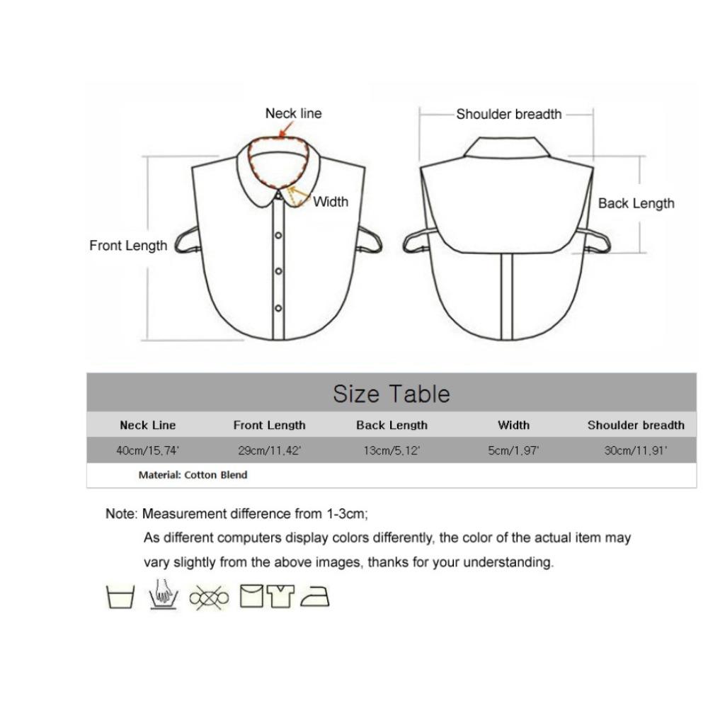 43 Styles Faux Col Stand Revers Chemise Col Détachable Femmes Dentelle Florale Faux Col Demi-Chemise Chemisier Faux Col