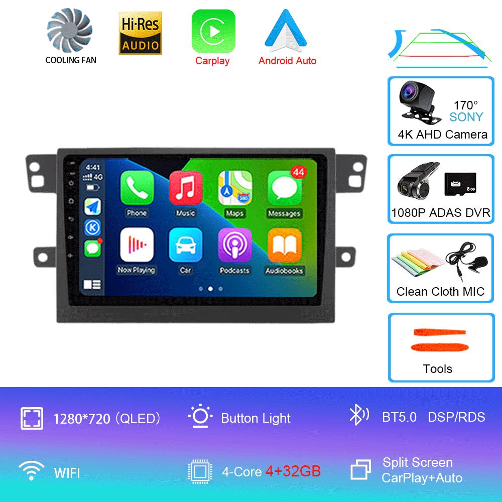 Android 14 For MAXUS T60 T70 Pickup 2017 - 2021 Car Radio Multimedia Video Player Navigation GPS 5G WIFI Carplay Auto 360 Camera