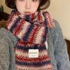 Soft Wool Blend Scarf 164cm X 30cm Fleece Lined Scarf Unisex Cold Proof Scarf Outdoor Wear