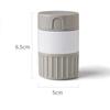 Multifunction 4In1 Portable 4 Layer Powder Tablet Grinder Pill Cutter Medicine Splitter Box Storage Crusher Travel Pill Case Car