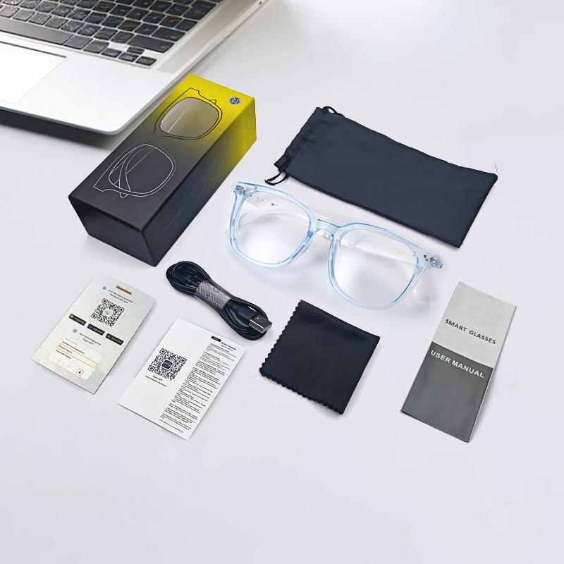 

Унисекс Умные Bluetooth-очки с меняющими цвет линзами, функциями музыки и звонков, и защитой от синего света для офиса, путешествий и отдыха
