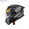 Motorcycle Riding Helmet Double Lens Men'S And Women'S Riding Full Helmet Pedal Imitation Racing Locomotive Four-Season Universal Anti-Fog Helmet