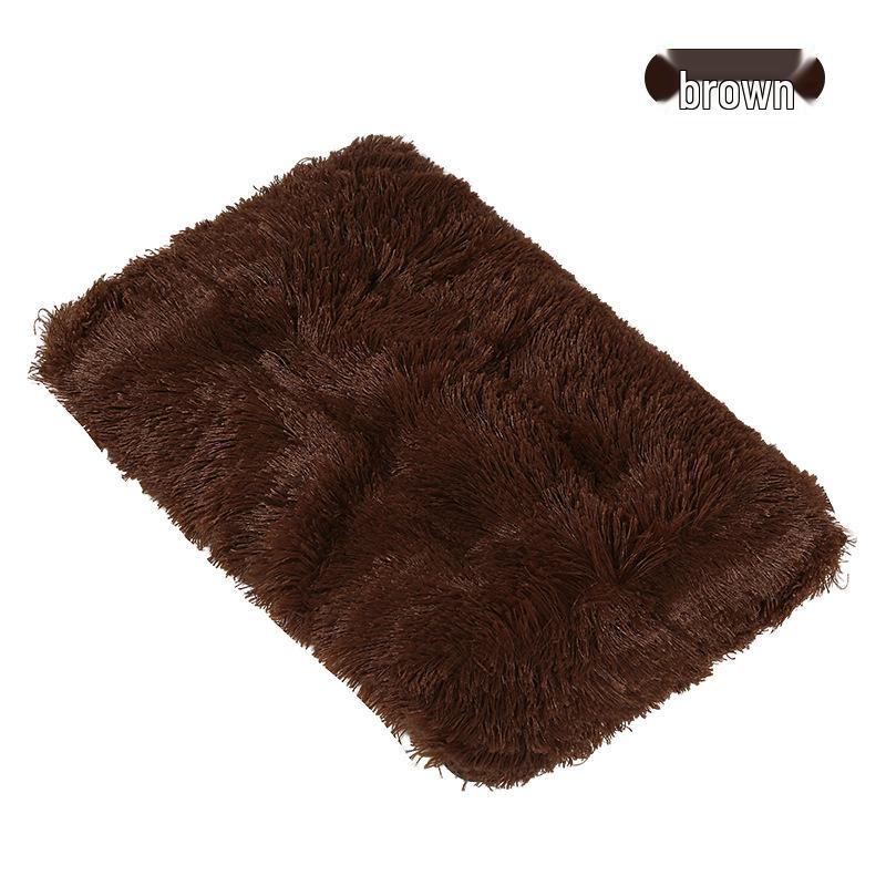 Plush Pet Bed: Warm Winter Cushion for Dogs & Cats