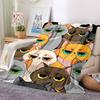 1pc Cat, Cartoon Blanket Warm,Perfect for Camping And Travel, Making It a Great Gift for Any Season yy250904171