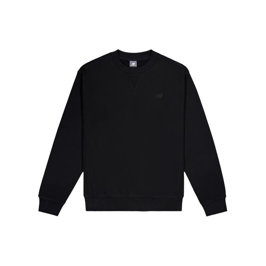 New Balance Athletics French Terry Sweatshirt Asia Sizing  Black  Men s MT41506-BK XXL
