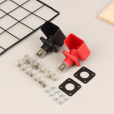 2 יחידות 200A מסוף אחסון אנרגיה לסוללת ליתיום מנחושת מלאה מחבר סוללה עמוד מסוף לאחסון סוללה