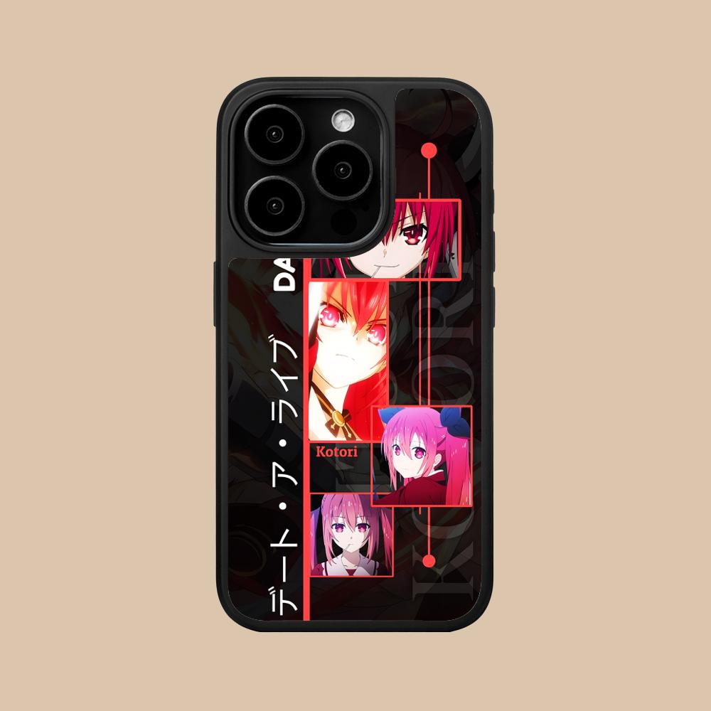 Date a Live Kotori Itsuka Matte Surface  Mobile Phone Case for iPhone 17 16 15 14 13 12 11 Air Pro Max Plus Colorful Cover