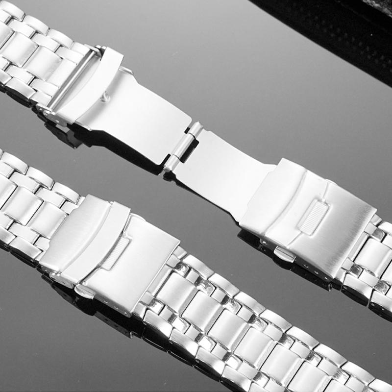 Dla Casio Edifice seria metalowa EF-539 Stalowa Bransoleta 5118 Stal Nierdzewna Biznesowa Bransoleta Zegarka Męska Wklęsło-Wypukły Interfejs Pasek Zegarka
