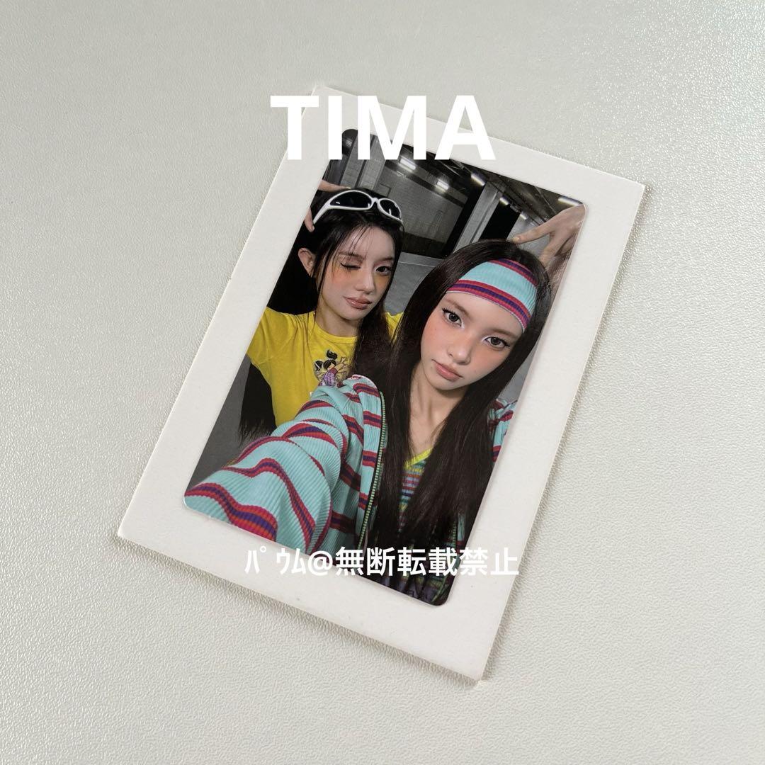 

[USED] Price not discounted ILLIT Yuna Minju trading card unit TIMA