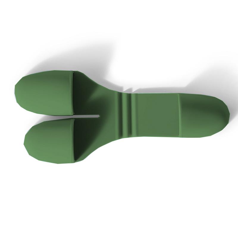 

Silicone Anti-Scald Heat-Resistant Kitchen Gloves with Non-Slip Finger Sleeves for Microwave and Oven Use